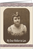 Mother in Law on Mother’s Day card