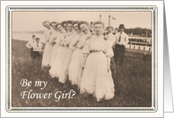 Will you be my Flower Girl? card