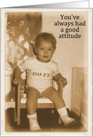 Good Attitude card