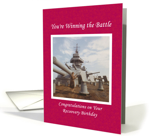Recovery Birthday Congratulations card (406152)