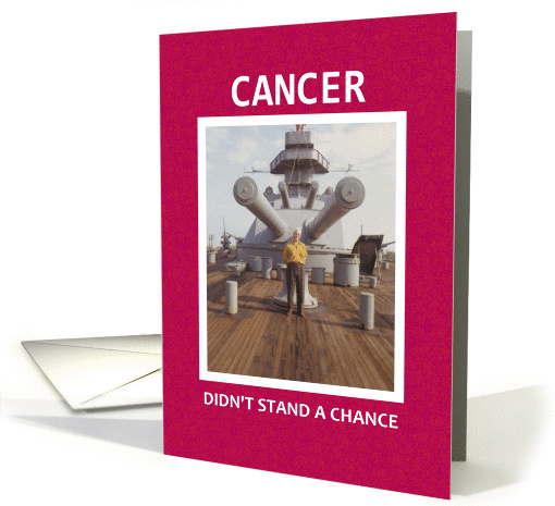 CANCER - Didn't Stand a Chance card (406208)