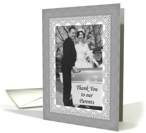 Thank You Parents card (406344)