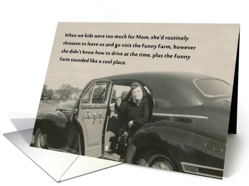 Funny Farm Birthday card (406724)