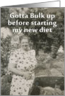 Diet Encouragement card