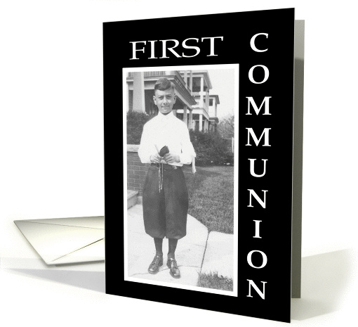 First Communion Congratulations card (408649)