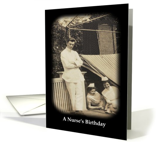Nurse's Birthday card (409119)