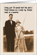 Mom meets Dad card