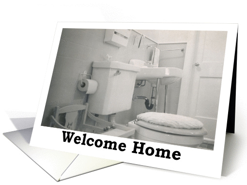 Welcome Home - Funny card (412426)
