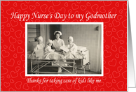 Nurse’s Day to Godmother from child card