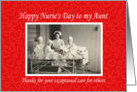 Happy Nurse’s Day for Aunt card