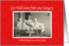 Get Well Soon - Pediatric Surgery card