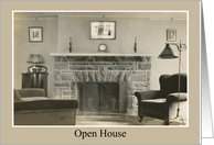Open House Invitation Announcement card