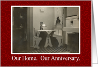 Our Anniversary - for Husband card