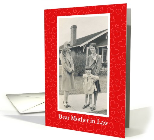 Mother's Day for Mother in Law card (413776)