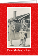Mother’s Day for Mother in Law card