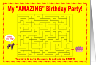 AMAZING Birthday Party! card