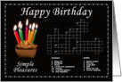 Crossword Birthday card for Her card