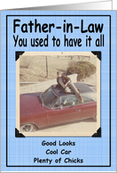 Funny Birthday Father-in-Law card