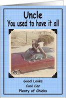 Funny Birthday Uncle card