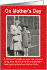 Mother’s Day Humor card