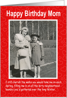 Mother’s Birthday card