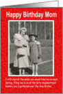 Mother’s Birthday card