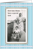 First Time Mom Congratulations card