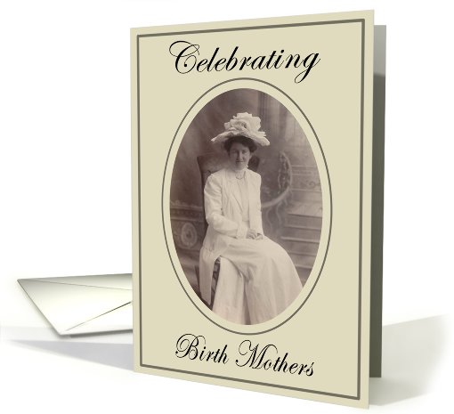 Birth Mom  Mother's Day card (416885)