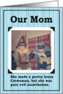 Retro Birthday - Mom - Funny card