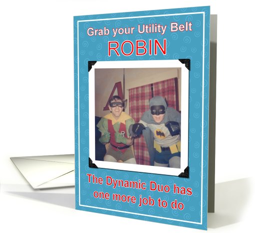 Batman And Robin - Groomsman
 card (417779)