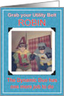 BATMAN and ROBIN - Best Man card