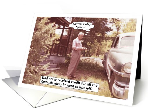 Father Humor - Father's Day card (419860)