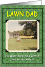 Lawn Dad - Birthday Humor card