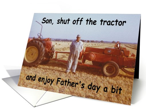 Farmer Son - Father's Day card (420433)