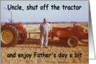 Farmer Uncle - Father’s Day card