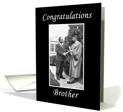 Brother Graduation Congratulations card (421156)