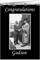 Godson Graduation Congratulations card