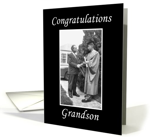 Grandson Graduation Congratulations card (421159)