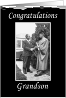 Grandson Graduation Congratulations card