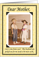 Mother’s Day from Daughter/couple card