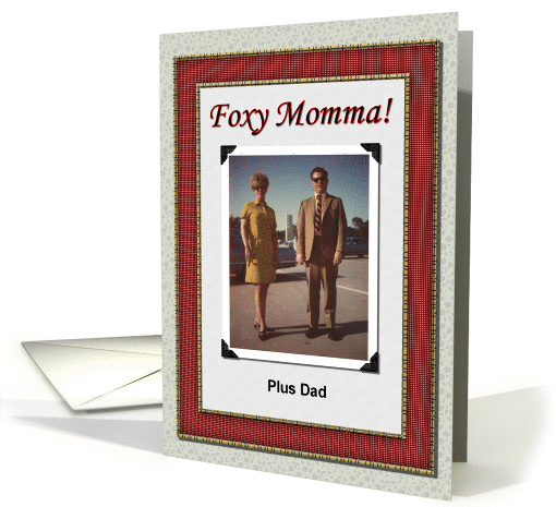 Foxy Mom - Mother's Day card (421677)