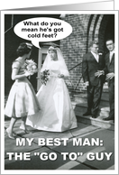 Best Man - Best Friend card