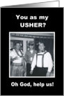 Usher- OH GOD card