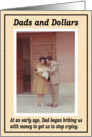 Dads and Dollars - Birthday card