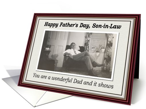 Father's Day for Son-in-law card (429025)