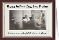 Father’s Day for Step Brother card