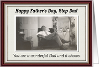 Father’s Day for Step Dad card