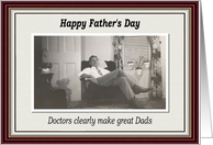 Father’s Day for Doctor card