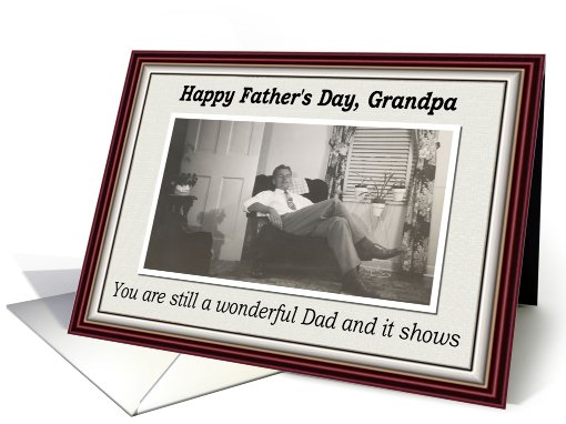 Father's Day - Grandpa card (429093)