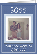 Birthday - Boss card